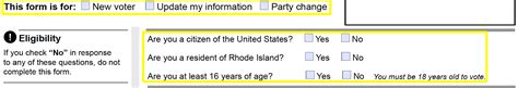 John Edward Stakes's Rhode Island Voter Registration.